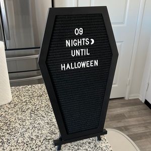 Coffin message board